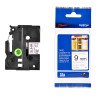 (TZEN221) BROTHER CINTA ROTULADORA NO LAMINADA TEXTO NEGRO SOBRE BLANCO - 9MMX8M