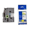 (TZES251) BROTHER CINTA ROTULADORA LAMINADA SUPER ADHESIVA TEXTO NEGRO SOBRE BLANCO - 24MMX8M
