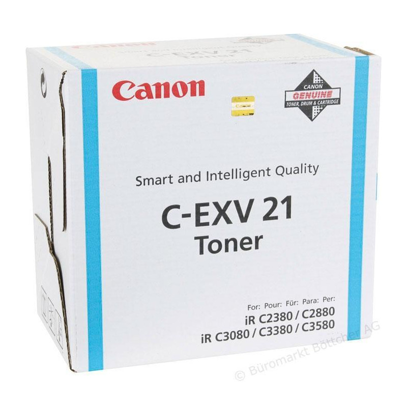 (0453B002) CANON TONER CIAN IRC 2380I/2880I/3380I - C-EXV21C (0453B002) CANON TONER CIAN IRC 2380I/2880I/3380I - C-EXV21C