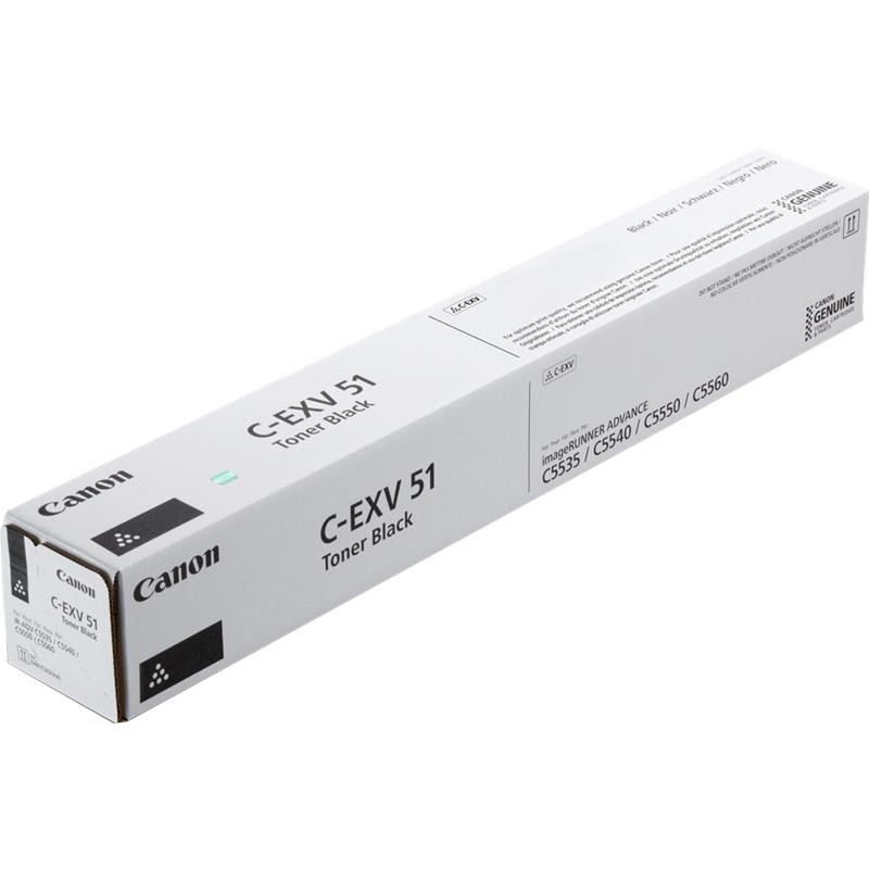 (0481C002) CANON TONER NEGRO IR C5335/C5540/C5500 - C-EXV51BK (0481C002) CANON TONER NEGRO IR C5335/C5540/C5500 - C-EXV51BK