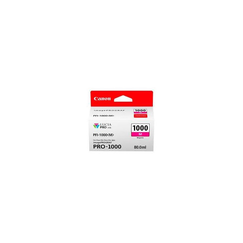 (0548C001) CANON TINTA MAGENTA IMAGEPROGRAF PRO 1000 - PFI 1000M (0548C001) CANON TINTA MAGENTA IMAGEPROGRAF PRO 1000 - PFI 1000M