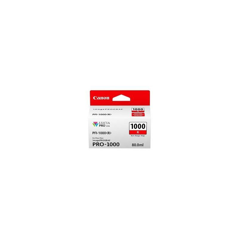 (0554C001) CANON TINTA ROJO IMAGEPROGRAF PRO 1000 - PFI 1000R (0554C001) CANON TINTA ROJO IMAGEPROGRAF PRO 1000 - PFI 1000R