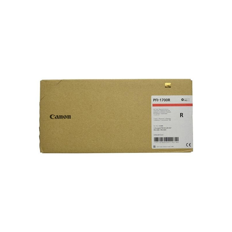 (0783C001) CANON TINTA ROJO IPF PRO 2000/4000/6000 - PFI 1700R (0783C001) CANON TINTA ROJO IPF PRO 2000/4000/6000 - PFI 1700R