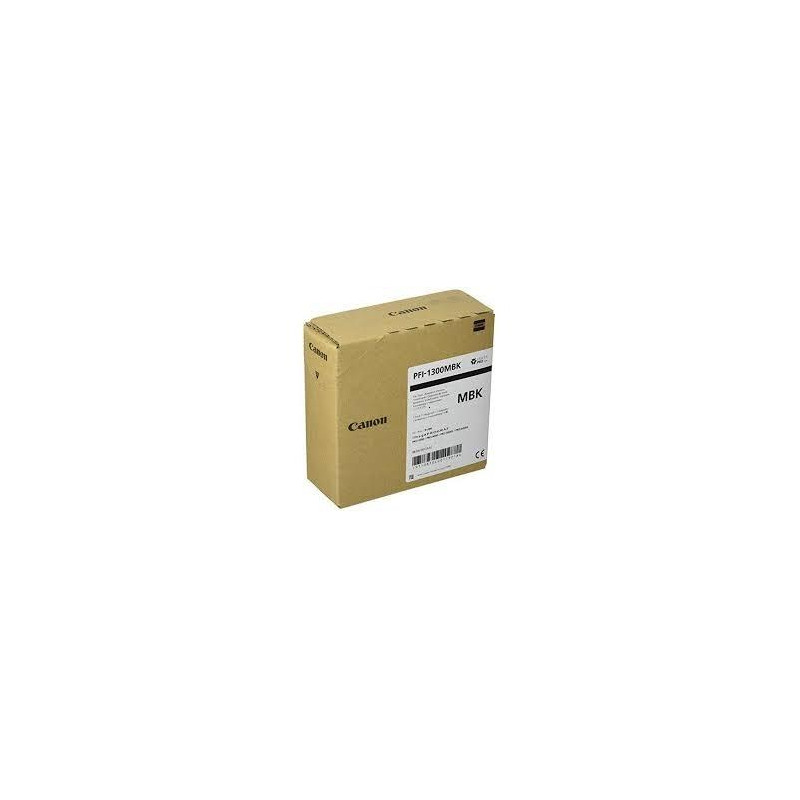 (0810C001AA) CANON TINTA NEGRO MATE IPF PRO 2000/4000/4000S/6000S - PFI 1300MBK (0810C001AA) CANON TINTA NEGRO MATE IPF PRO 2000/4000/4000S/6000S - PFI 1300MBK