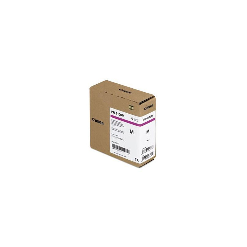 (0852C001AA) CANON TINTA MAGENTA IPF PRO 2000/4000/4000S/6000S - PFI 1100M (0852C001AA) CANON TINTA MAGENTA IPF PRO 2000/4000/4000S/6000S - PFI 1100M