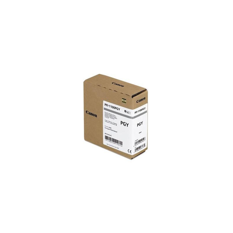 (0857C001AA) CANON TINTA GRIS FOTO IPF PRO 2000/4000/4000S/6000S - PFI 1100PGY (0857C001AA) CANON TINTA GRIS FOTO IPF PRO 2000/4000/4000S/6000S - PFI 1100PGY