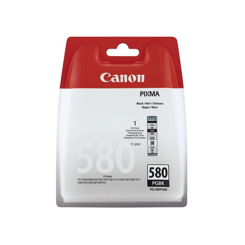 (2078C001) CANON TINTA NEGRO TS 6150/6151/8150/8151 - R 7550 - PGI 580PGBK (2078C001) CANON TINTA NEGRO TS 6150/6151/8150/8151 - R 7550 - PGI 580PGBK