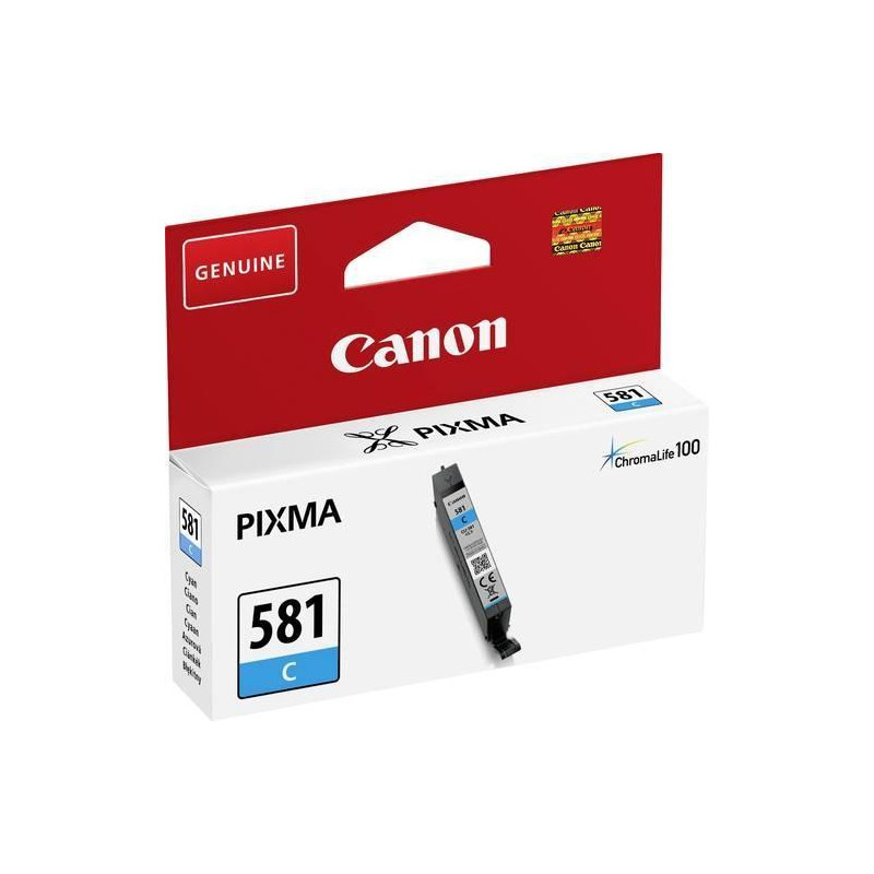(2103C001) CANON TINTA CIAN PIXMA TS 615X/815X/915X - TR 755X/855X - CLI 581C (2103C001) CANON TINTA CIAN PIXMA TS 615X/815X/915X - TR 755X/855X - CLI 581C