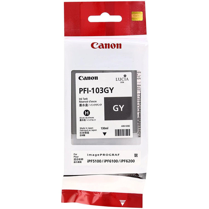 (2213B001AA) CANON TINTA GRIS IPF 5100/6100 - PFI 103GY (2213B001AA) CANON TINTA GRIS IPF 5100/6100 - PFI 103GY
