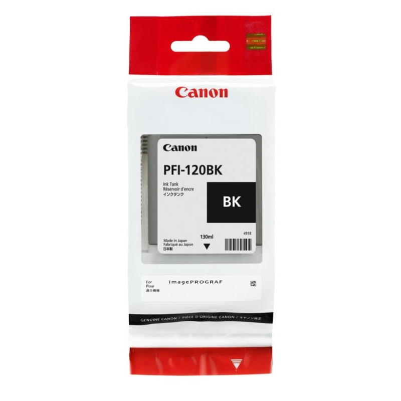 (2885C001AA) CANON TINTA NEGRO TM 200/205/300/305 - PFI 120BK (2885C001AA) CANON TINTA NEGRO TM 200/205/300/305 - PFI 120BK