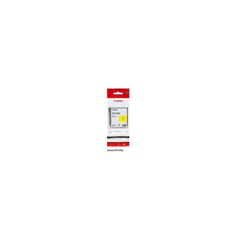 (2888C001AA) CANON TINTA AMARILLO TM 200/205/300/305 - PFI 120Y (2888C001AA) CANON TINTA AMARILLO TM 200/205/300/305 - PFI 120Y