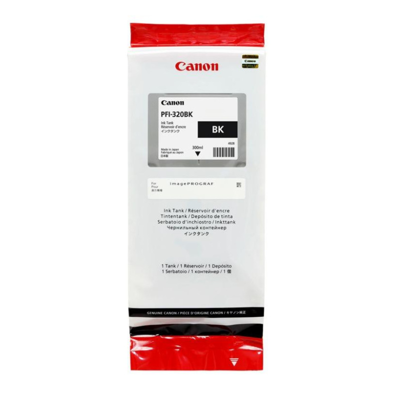 (2890C001AA) CANON TINTA NEGRO TM 200/205/300/305 - PFI 320BK (2890C001AA) CANON TINTA NEGRO TM 200/205/300/305 - PFI 320BK