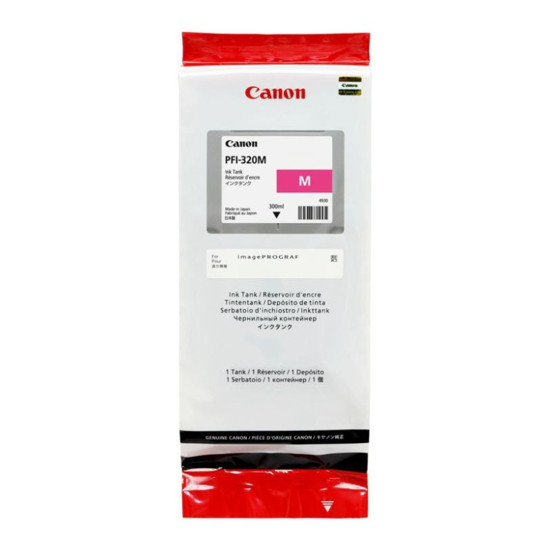 (2892C001AA) CANON TINTA MAGENTA TM 200/205/300/305 - PFI 320M (2892C001AA) CANON TINTA MAGENTA TM 200/205/300/305 - PFI 320M