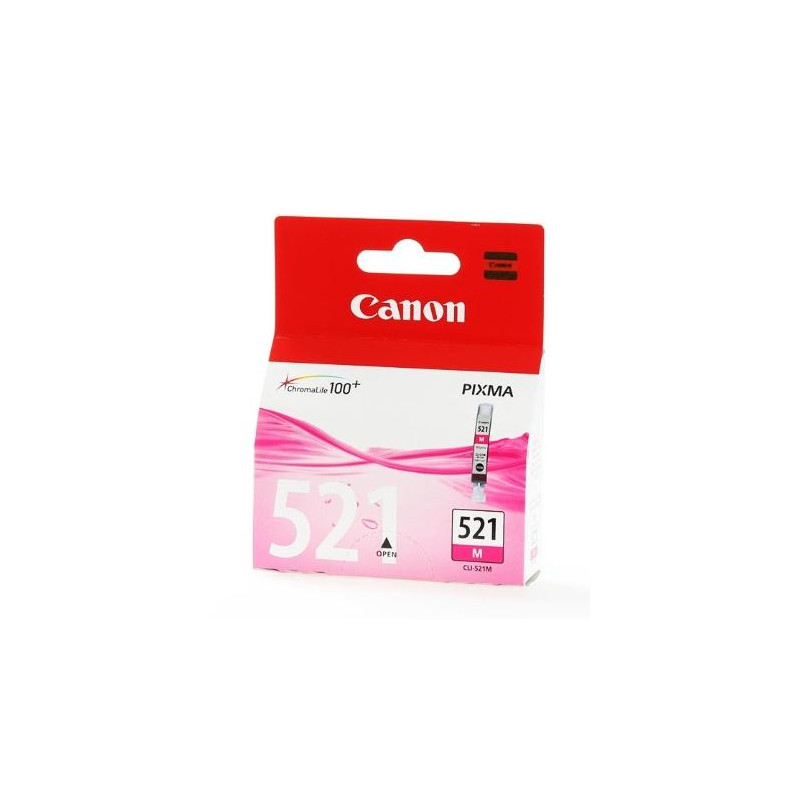 (2935B001) CANON TINTA MAGENTA PIXMA MP 620/630/980 - CLI 521M (2935B001) CANON TINTA MAGENTA PIXMA MP 620/630/980 - CLI 521M