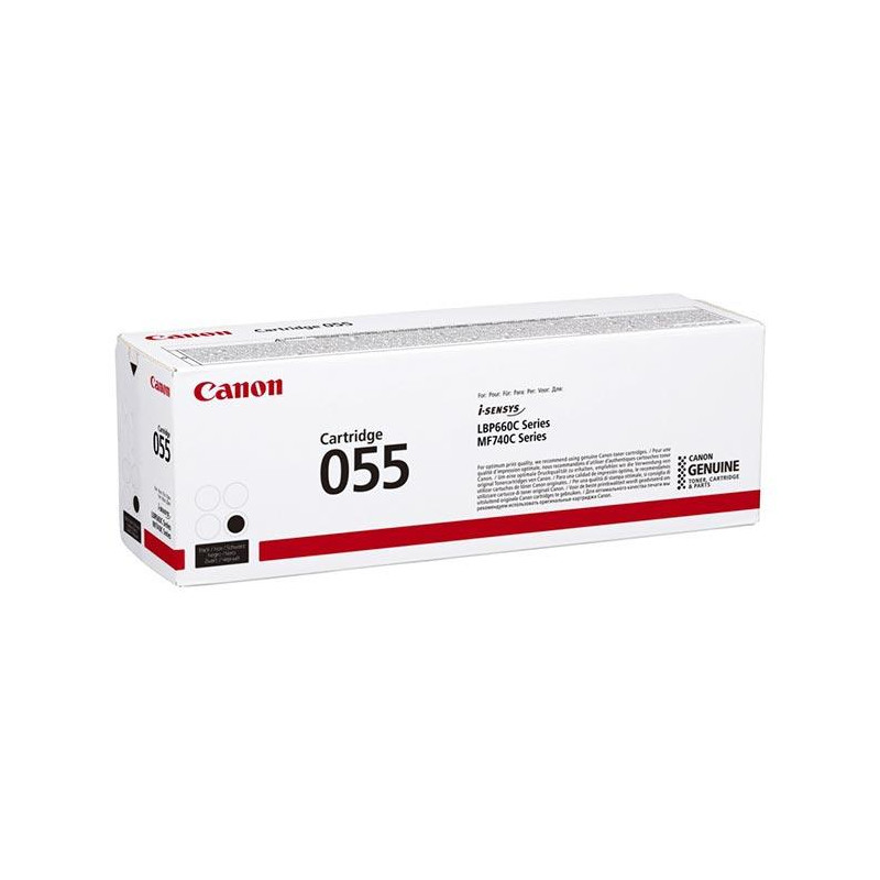 (3016C002) CANON TONER NEGRO I-SENSYS LBP 664CX/663CDW - MF 744CDW/742CDW/746CX - 055BK (3016C002) CANON TONER NEGRO I-SENSYS LBP 664CX/663CDW - MF 744CDW/742CDW/746CX - 055BK