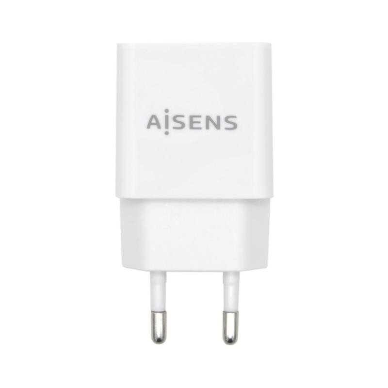 (A110-0526) AISENS CARGADOR USB 10W ALTA EFICIENCIA 5V/2A BLANCO (A110-0526) AISENS CARGADOR USB 10W ALTA EFICIENCIA 5V/2A BLANCO