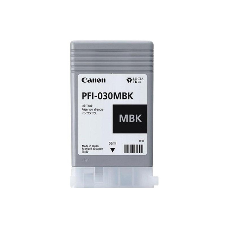 (3488C001) CANON TINTA NEGRO MATE IMAGEPROGRAF TA 20/30 - TM 240/340 - PFI 030MBK (3488C001) CANON TINTA NEGRO MATE IMAGEPROGRAF TA 20/30 - TM 240/340 - PFI 030MBK