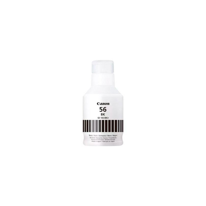 (4412C001) CANON BOTE TINTA NEGRO MAXIFY GX 5050/6050/7050 - GI 56BK (4412C001) CANON BOTE TINTA NEGRO MAXIFY GX 5050/6050/7050 - GI 56BK