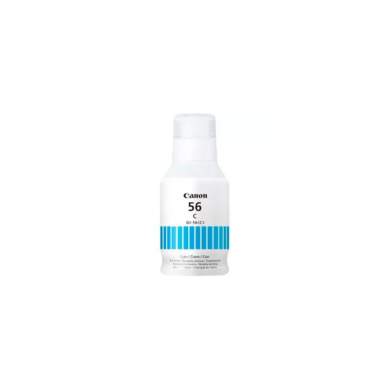 (4430C001) CANON BOTE TINTA CIAN MAXIFY GX 5050/6050/7050 - GI 56C (4430C001) CANON BOTE TINTA CIAN MAXIFY GX 5050/6050/7050 - GI 56C