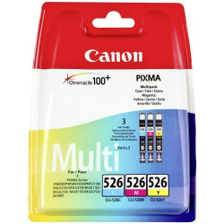 (4541B009) CANON TINTA TRICOLOR C/M/Y - CLI526 (PACK 3)