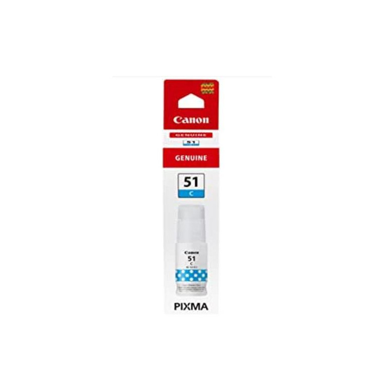 (4546C001) CANON BOTE TINTA CIAN PIXMA G 1520/2520/3520/3560 - GI 51C (4546C001) CANON BOTE TINTA CIAN PIXMA G 1520/2520/3520/3560 - GI 51C