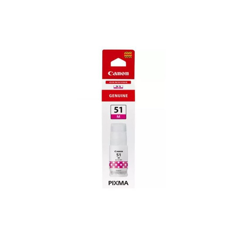 (4547C001) CANON BOTE TINTA MAGENTA PIXMA G 1520/2520/3520/3560 - GI 51M (4547C001) CANON BOTE TINTA MAGENTA PIXMA G 1520/2520/3520/3560 - GI 51M