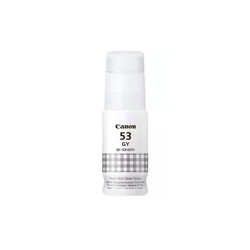(4708C001) CANON BOTE TINTA GRIS PIXMA G 650/550 - GI 53GY (4708C001) CANON BOTE TINTA GRIS PIXMA G 650/550 - GI 53GY