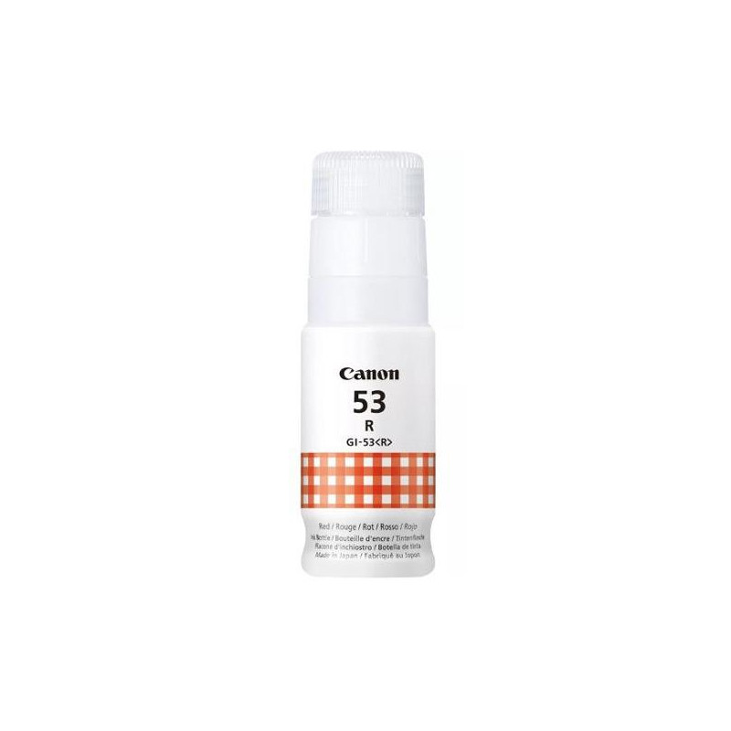 (4717C001) CANON BOTE TINTA ROJO PIXMA G 650/550 - GI 53R (4717C001) CANON BOTE TINTA ROJO PIXMA G 650/550 - GI 53R