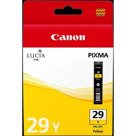 (4875B001) CANON TINTA AMARILLO PIXMA/PRO-1 - PGI 29 Y