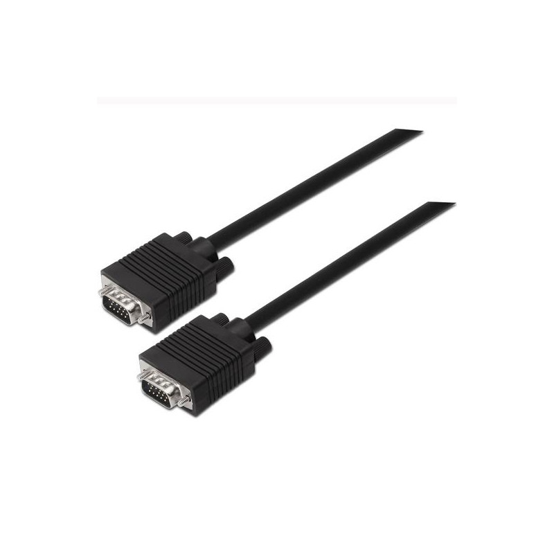 (A113-0068) AISENS CABLE SVGA HDB15/M - HDB15/M NEGRO 1 (A113-0068) AISENS CABLE SVGA HDB15/M - HDB15/M NEGRO 1