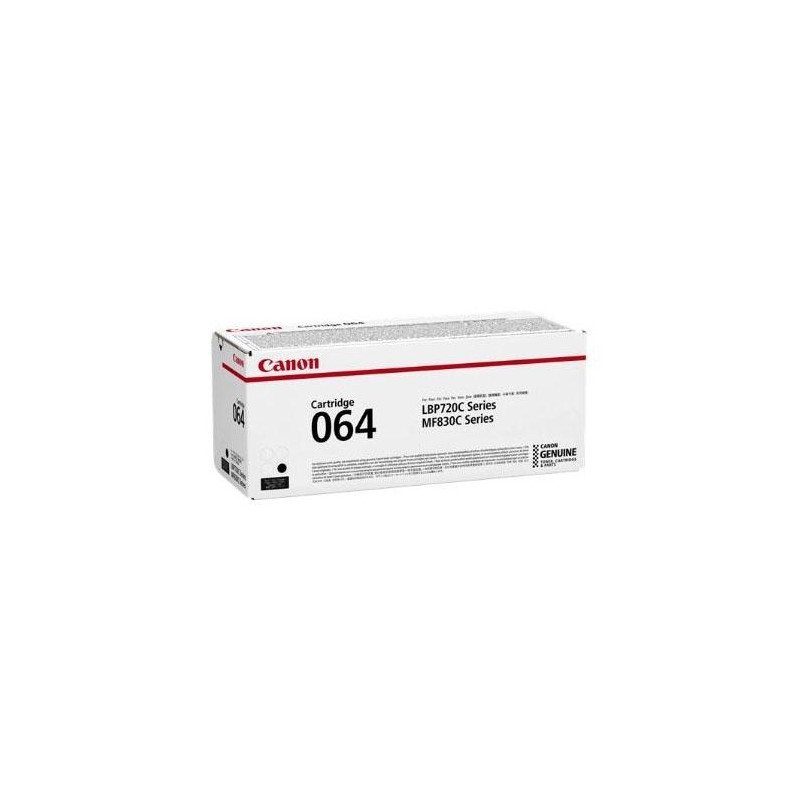 (4937C001) CANON TONER NEGRO I-SENSYS LBP 720C SERIES - MF 830C SERIES - 064BK (4937C001) CANON TONER NEGRO I-SENSYS LBP 720C SERIES - MF 830C SERIES - 064BK