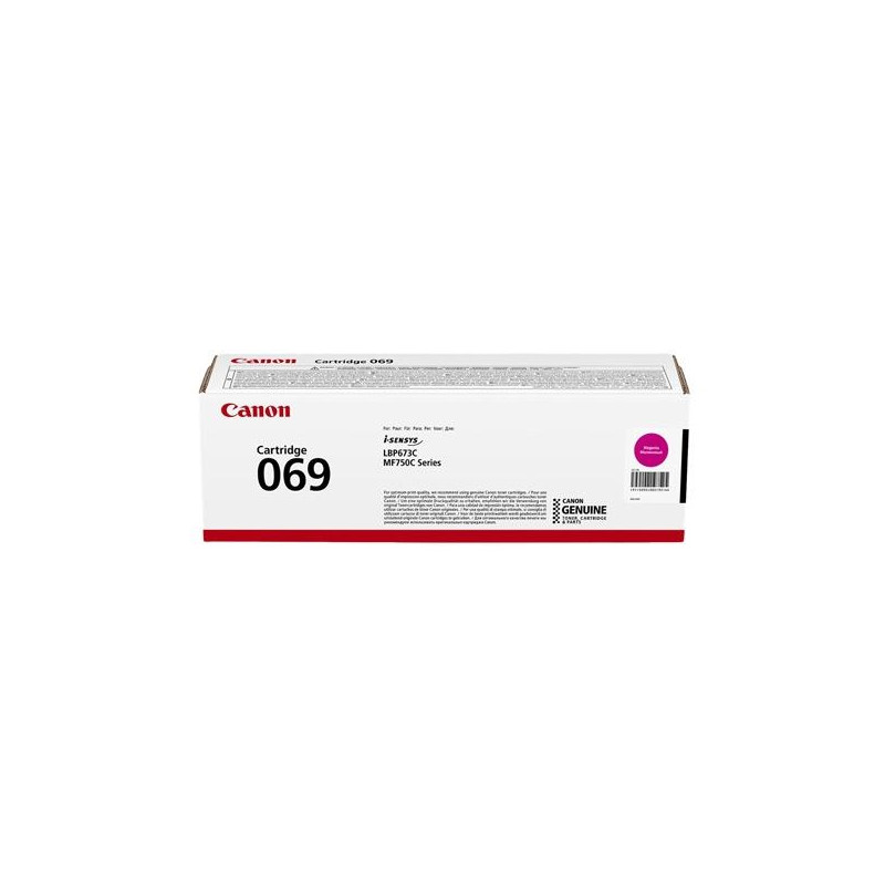 (5092C002) CANON TONER MAGENTA I-SENSYS MF 752/752CDW/754/754CDW - LBP 673/673CDW - 069M (5092C002) CANON TONER MAGENTA I-SENSYS MF 752/752CDW/754/754CDW - LBP 673/673CDW - 069M