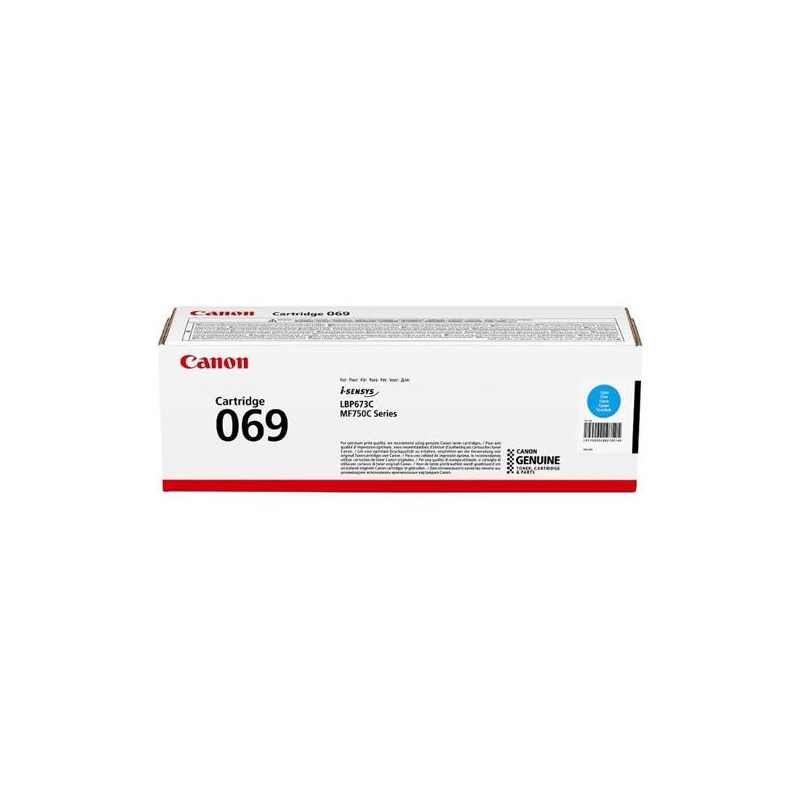 (5093C002) CANON TONER CIAN I-SENSYS MF 752/752CDW/754/754CDW - LBP 673/673CDW - 069C (5093C002) CANON TONER CIAN I-SENSYS MF 752/752CDW/754/754CDW - LBP 673/673CDW - 069C