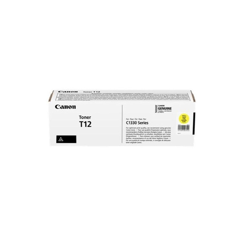 (5095C006) CANON TONER AMARILLO I-SENSYS XC 1300/1333P/1333/1333I/1333IF - T12Y (5095C006) CANON TONER AMARILLO I-SENSYS XC 1300/1333P/1333/1333I/1333IF - T12Y
