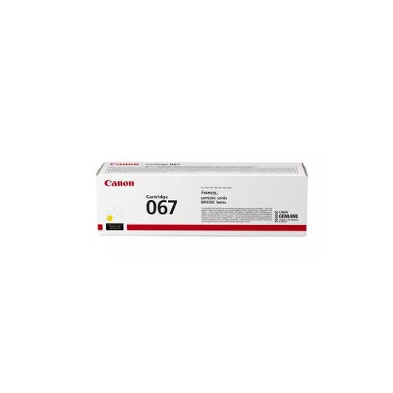 (5099C002) CANON TONER AMARILLO I-SENSYS LBP 630C SERIES - MF 650C SERIES - 067Y (5099C002) CANON TONER AMARILLO I-SENSYS LBP 630C SERIES - MF 650C SERIES - 067Y