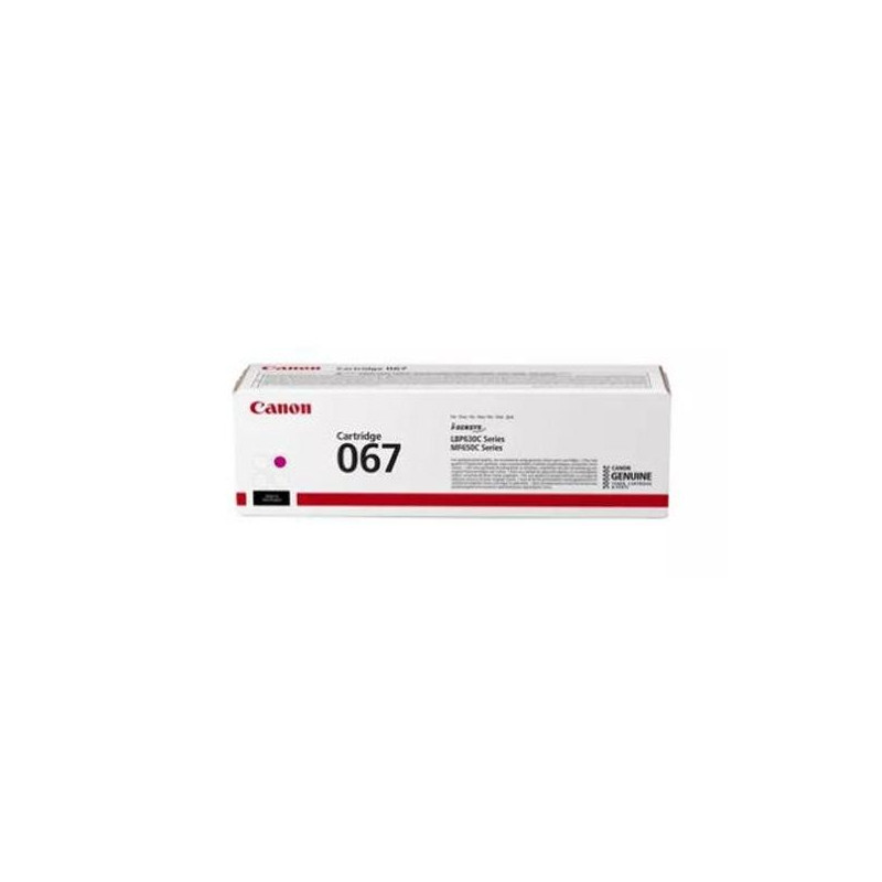 (5100C002) CANON TONER MAGENTA I-SENSYS LBP 630C SERIES - MF 650C SERIES - 067M (5100C002) CANON TONER MAGENTA I-SENSYS LBP 630C SERIES - MF 650C SERIES - 067M