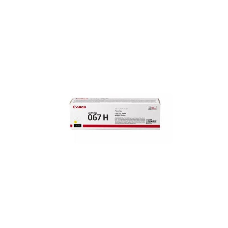 (5103C002) CANON TONER AMARILLO I-SENSYS LBP 630C SERIES - MF 650C SERIES - 067HY (5103C002) CANON TONER AMARILLO I-SENSYS LBP 630C SERIES - MF 650C SERIES - 067HY