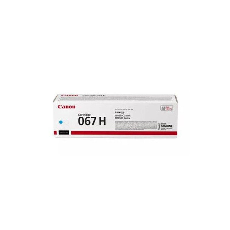 (5105C002) CANON TONER CIAN I-SENSYS LBP 630C SERIES - MF 650C SERIES - 067HC (5105C002) CANON TONER CIAN I-SENSYS LBP 630C SERIES - MF 650C SERIES - 067HC