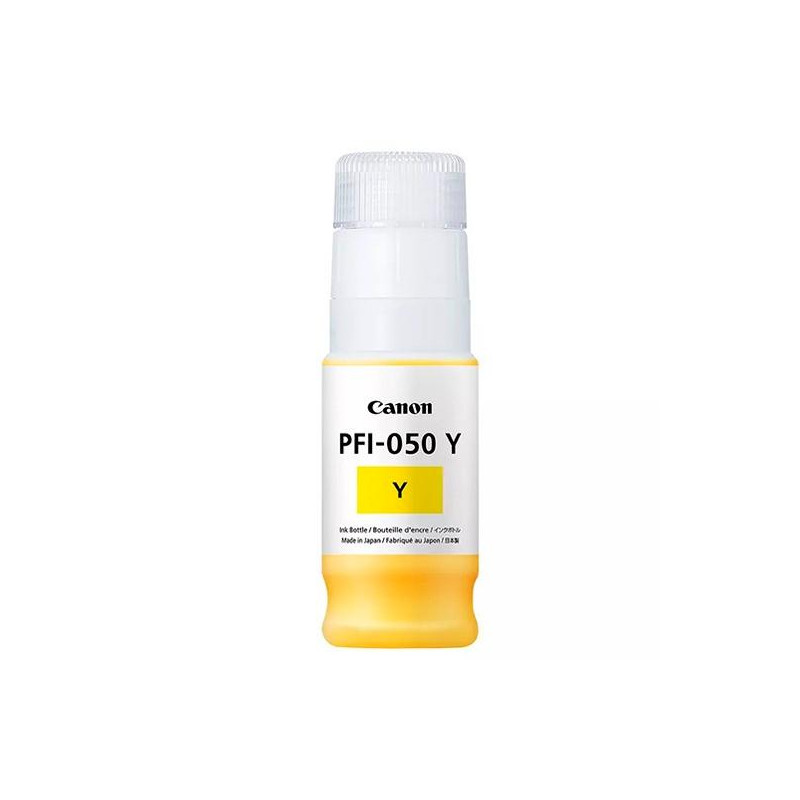 (5701C001) CANON BOTE TINTA AMARILLO IMAGEPROGRAF TC 20 - PFI 050Y (5701C001) CANON BOTE TINTA AMARILLO IMAGEPROGRAF TC 20 - PFI 050Y