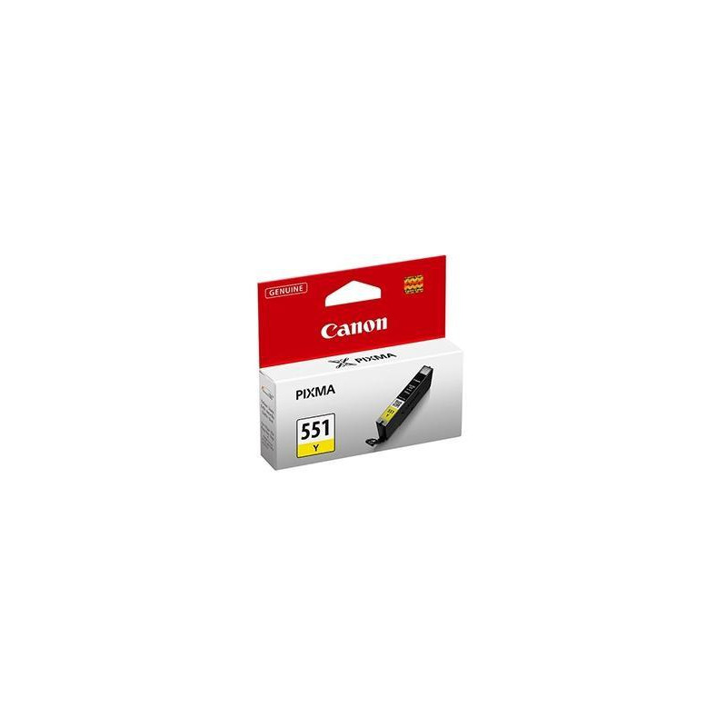 (6511B001) CANON TINTA AMARILLO MG 5450/6350 - IP 7250 - CLI 551Y (6511B001) CANON TINTA AMARILLO MG 5450/6350 - IP 7250 - CLI 551Y