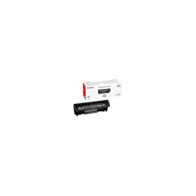 (7616A005) CANON TONER LASER NEGRO I-SENSYS LBP 2900/2900B/3000 - CRG 703 (7616A005) CANON TONER LASER NEGRO I-SENSYS LBP 2900/2900B/3000 - CRG 703