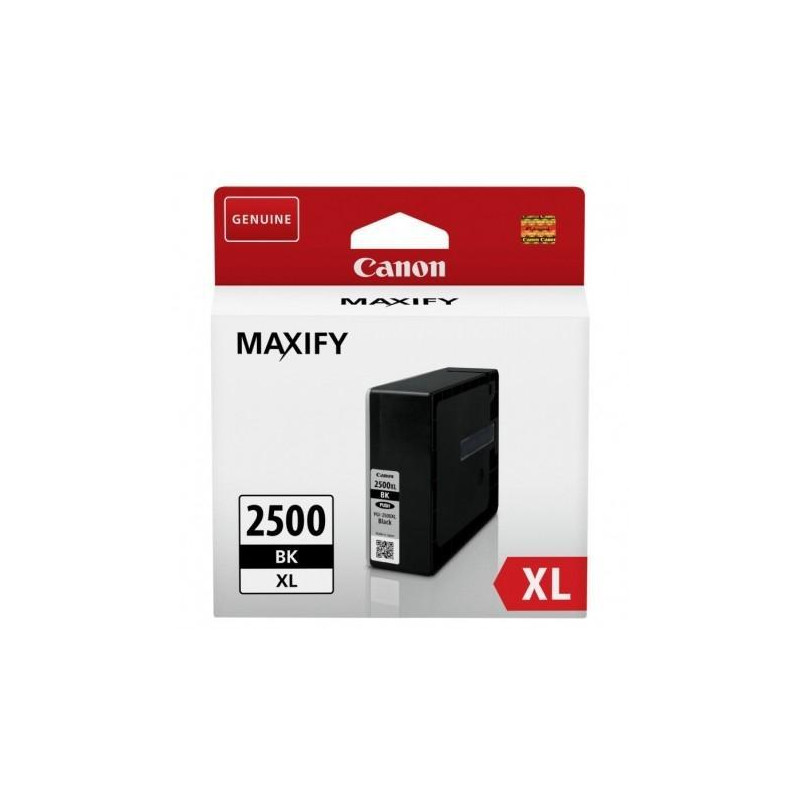(9254B001AA) CANON TINTA NEGRO MAXIFI IB 4050/4150 - MB 5050/5150/5155/5350/5450/5455 - PGI 2500XLBK (9254B001AA) CANON TINTA NEGRO MAXIFI IB 4050/4150 - MB 5050/5150/5155/5350/5450/5455 - PGI 2500XLBK