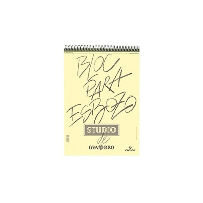 (C200004494) CANSON GUARRO BLOC PARA ESBOZO STUDIO ESPIRAL 50H A5 90GR MICROPERFORADO BLANCO AMARFILADO (C200004494) CANSON GUARRO BLOC PARA ESBOZO STUDIO ESPIRAL 50H A5 90GR MICROPERFORADO BLANCO AMARFILADO
