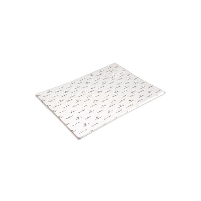 (C200408042) CANSON PAPEL GUARRO ACUARELA 50X70CM 350GR GRANO GRUESO PACK 25H BLANCO