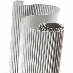 (C200992653) CANSON ROLLO DE CARTÓN ONDULADO 300GR 50X70 CM PLATA -10U-