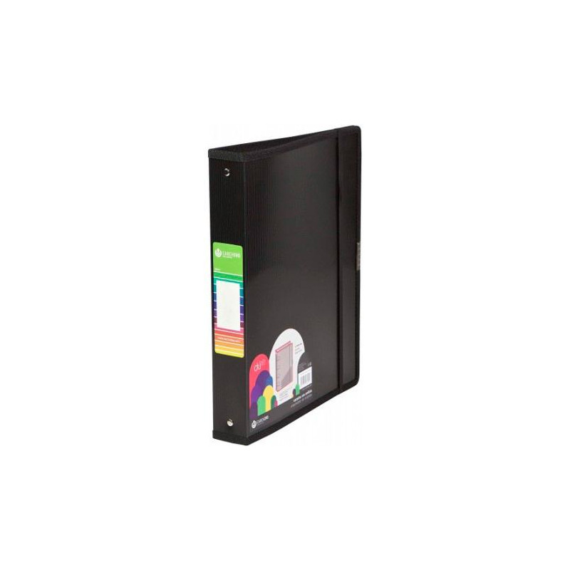 (12371406) CARCHIVO CARPETA ANILLAS 4 X 40MM A4+ C/GOMA PP DUNE NEGRO (12371406) CARCHIVO CARPETA ANILLAS 4 X 40MM A4+ C/GOMA PP DUNE NEGRO