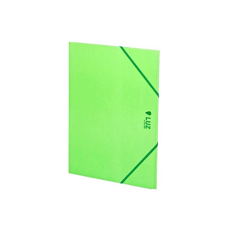 (2033L21) CARCHIVO CARPETA 3 SOLAPAS FOLIO C/GOMAS CARTÓN BRILLO LUZ VERDE (2033L21) CARCHIVO CARPETA 3 SOLAPAS FOLIO C/GOMAS CARTÓN BRILLO LUZ VERDE