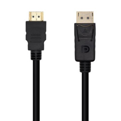 (A125-0364) AISENS CABLE CONVERSOR DISPLAYPORT A HDMI DP/M - HDMI/M NEGRO 2