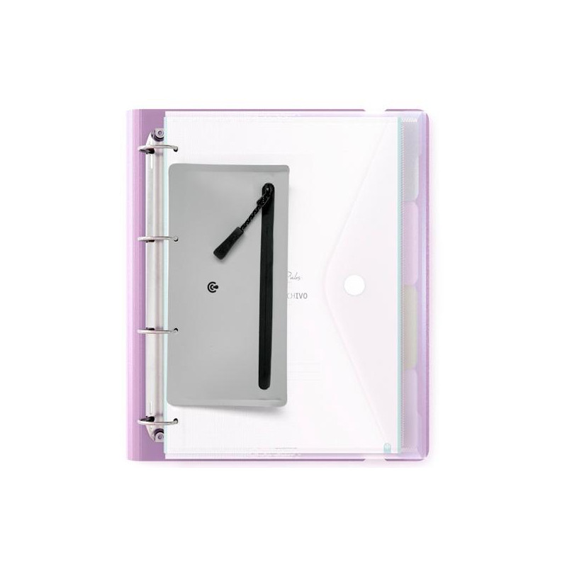 (46010107) CARCHIVO ESTUCHE SLIM CASE PARA CARPEBLOCK 360 GRIS