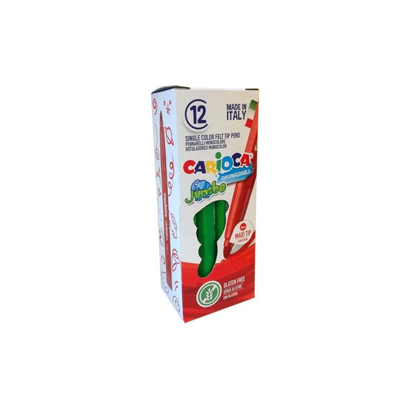 (4013004) CARIOCA ROTULADOR JUMBO PUNTA MAXI VERDE CAJA 12 UD (4013004) CARIOCA ROTULADOR JUMBO PUNTA MAXI VERDE CAJA 12 UD